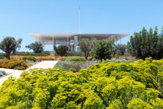 The Stavros Niarchos Foundation Cultural Center in Athens – a new icon of Green Roof architecture © Yiorgis Yerolymbos / SNF Green roof in full blossom